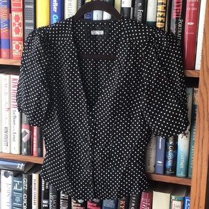 Reformation Polka dot top